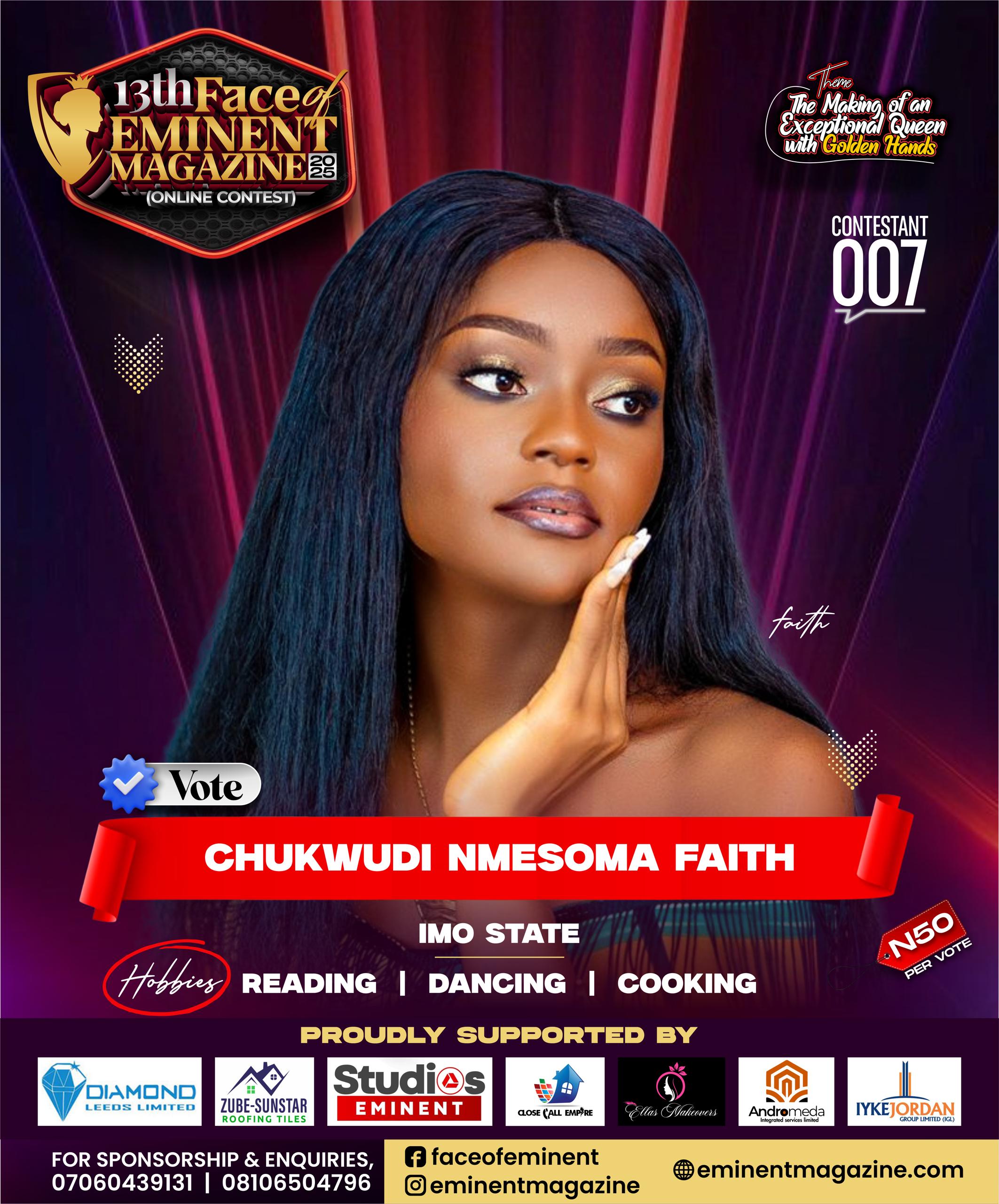 Nmesoma Faith  Chukwudi