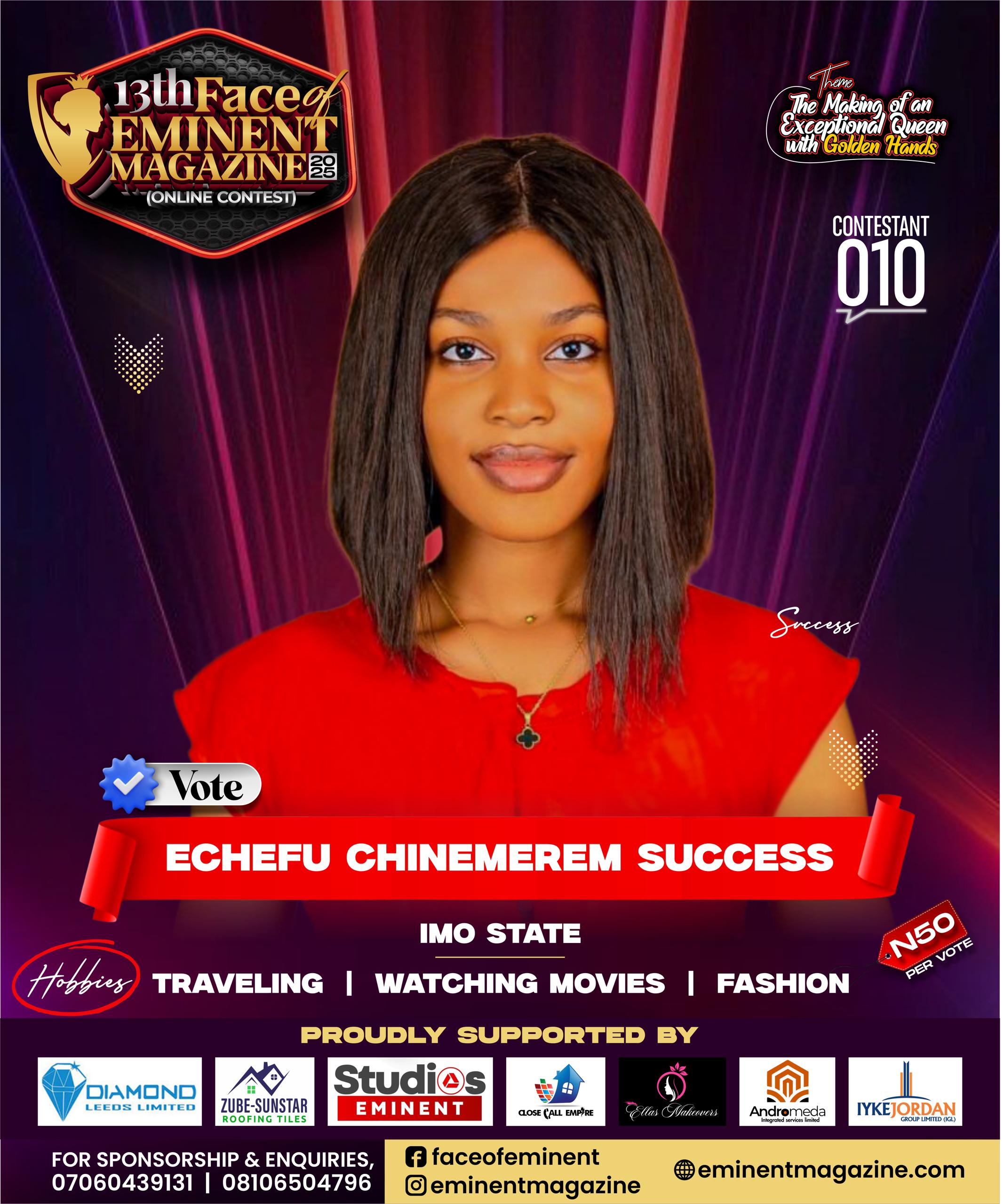 Chinemerem Success Echefu